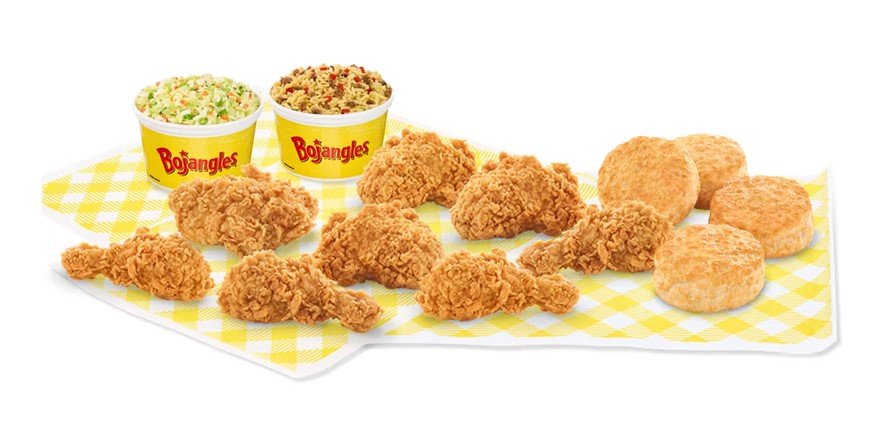 Bojangles NEW 8pc Dinner (4 Legs & 4 Thighs)