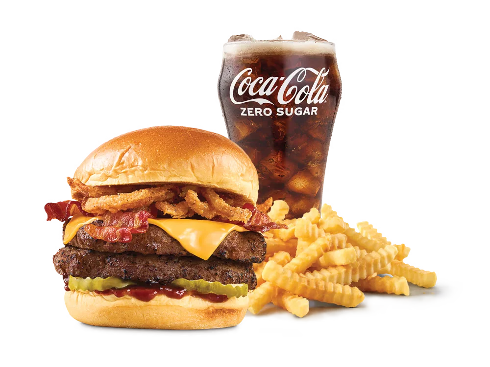 Arby's Double BBQ Bacon Burger Meal