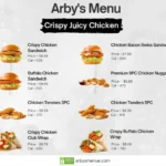 Arby’s Crispy Juicy Chicken Menu