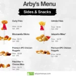 Arby’s Sides Snacks Menu